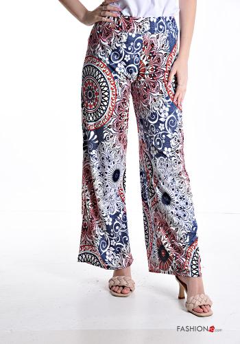 Pantalone Fantasia mista con elastico