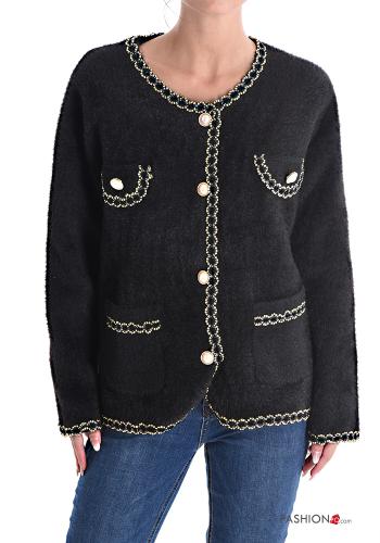 Jacke mit Knöpfen mit Taschen - ph 1