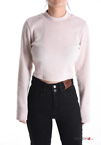 Maglione corto a collo alto - ph 1