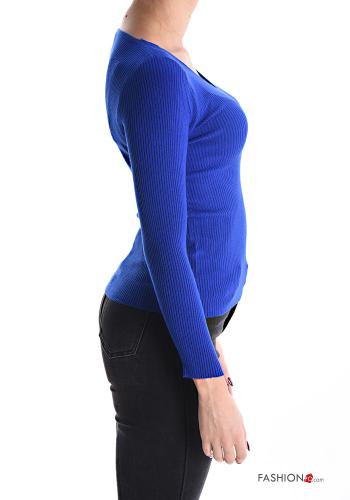 Ribbed Sweater with v-neck - ph 3