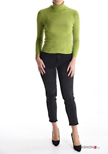 Gerippte Rollkragenpullover - ph 5