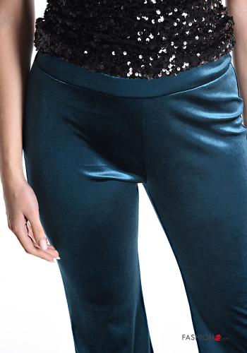 Pantalones acampanados de Terciopelo con elástico - ph 4