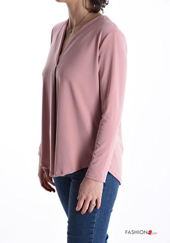 Blouse with v-neck - ph 3