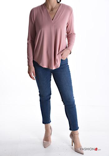 Blouse with v-neck - ph 5