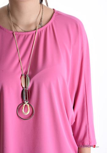 Blusa con collar manga tres cuartos - ph 4