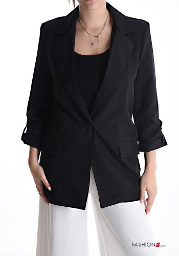 Blazer con botones manga tres cuartos - ph 1