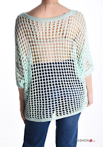 fishnet Sweater 3/4 sleeve - ph 2