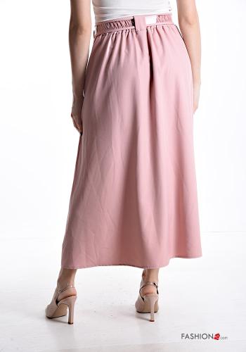 Gonna Longuette con cintura con elastico - ph 2