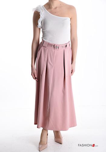 Gonna Longuette con cintura con elastico - ph 5