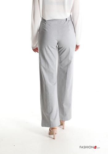 hoher Taille Hose mit Gürtel - ph 2