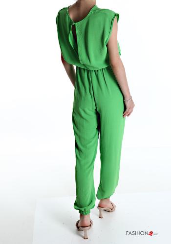 adjustable Jumpsuit with pockets with bow - ph 2