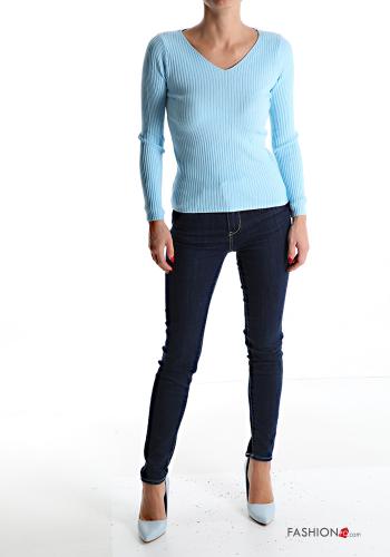 Camisola gola V - ph 5