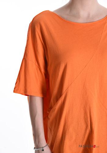 T-shirt in Cotone oversize - ph 4