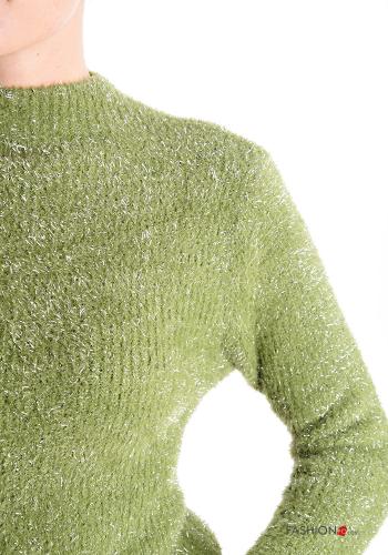Maglione lurex a collo alto - ph 4