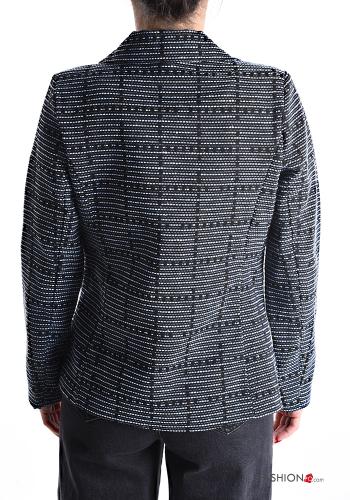 doppelreihig Blazer aus Baumwolle mit Futter - ph 2
