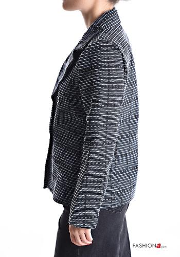doppelreihig Blazer aus Baumwolle mit Futter - ph 3
