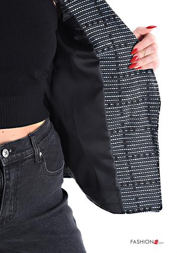 doppelreihig Blazer aus Baumwolle mit Futter - ph 6