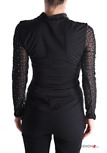 Top Rollneck with rhinestones - ph 2