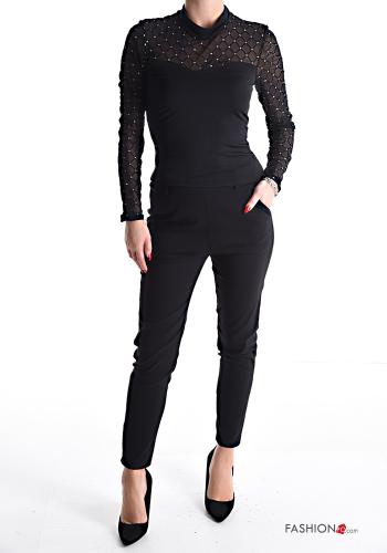 Top Rollneck with rhinestones - ph 5