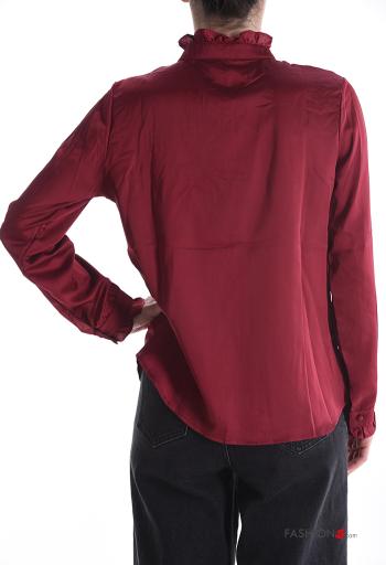 Camisa manga larga de cuello alto con botones - ph 2