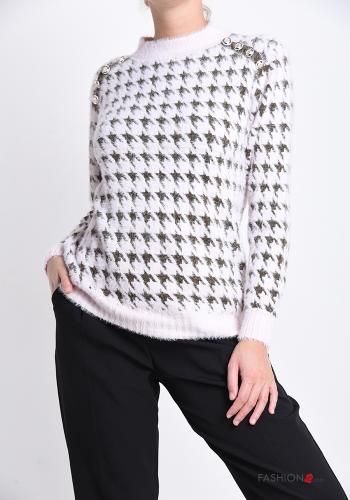 Maglione Fantasia pied de poule