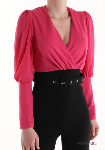Jumpsuit con cintura scollo a V - ph 4