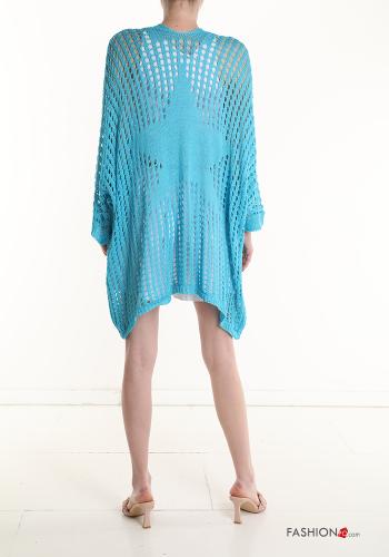 Cardigan a rete con tasche - ph 2