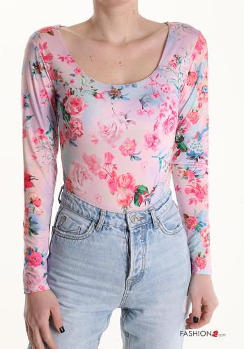 Floral long sleeve Bodysuit - ph 1