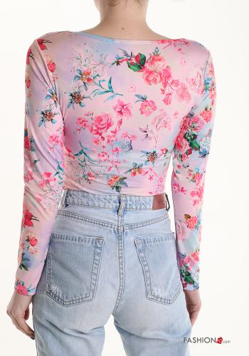 Floral long sleeve Bodysuit - ph 2