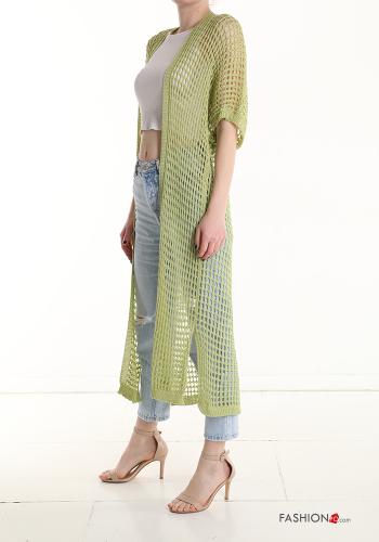 Cardigan maniche corte a rete - ph 2