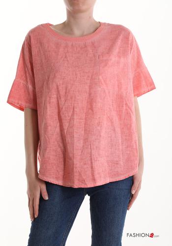 Blouse en Lin manches courtes - ph 1