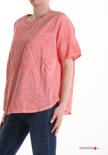 Blouse en Lin manches courtes - ph 3