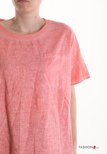 Blouse en Lin manches courtes - ph 4
