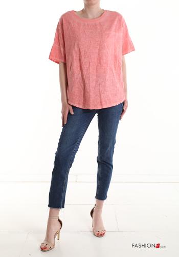 Blouse en Lin manches courtes - ph 5