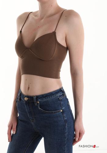 Top with v-neck with cups - ph 3