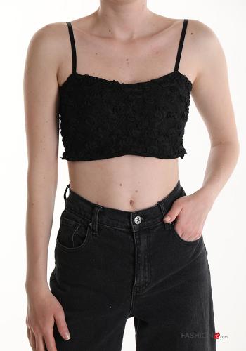 lace trim Top
