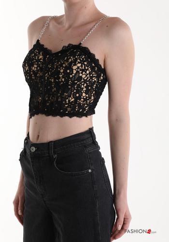 lace trim Top with cups - ph 3