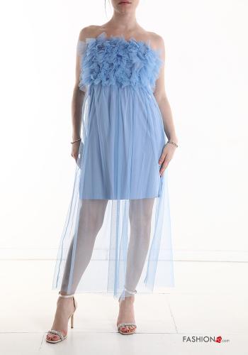 Abito tulle con fodera