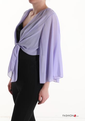 Bolero mit Schleife 3/4 ärmel - ph 3