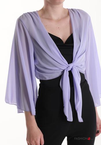 Bolero mit Schleife 3/4 ärmel - ph 4