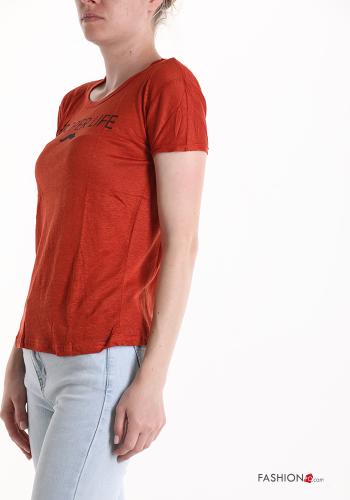 Lettering print T-shirt - ph 3