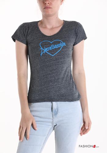 Lettering print T-shirt
