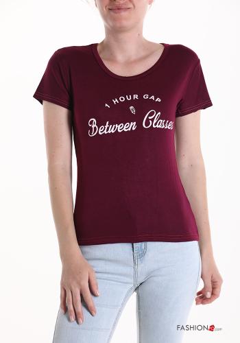 Lettering print T-shirt