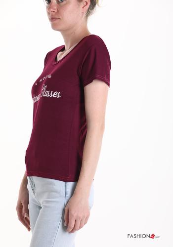 Lettering print T-shirt - ph 3