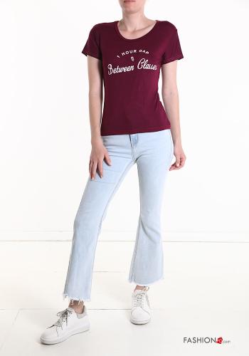 Lettering print T-shirt - ph 5