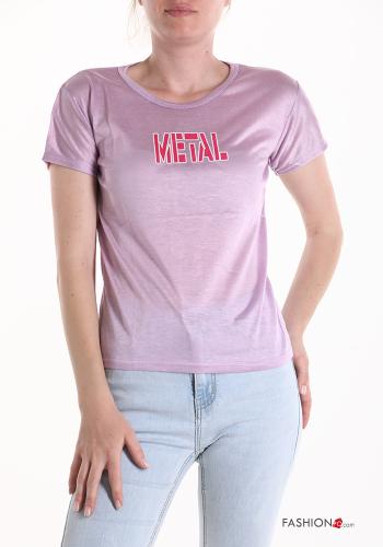 Lettering print T-shirt