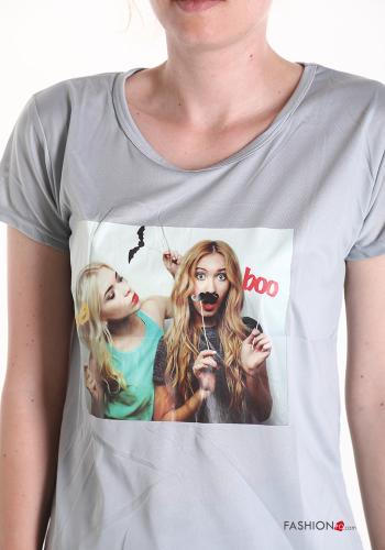 Patterned T-shirt - ph 4