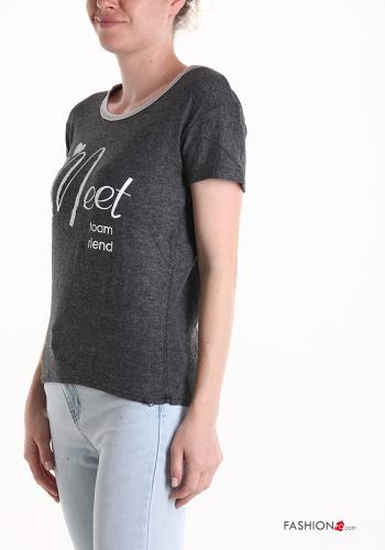 T-shirt Padrão escrito - ph 3