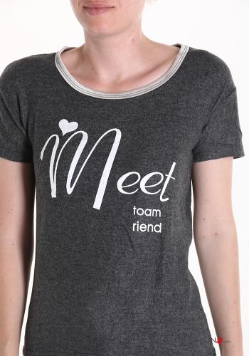 T-shirt Padrão escrito - ph 4