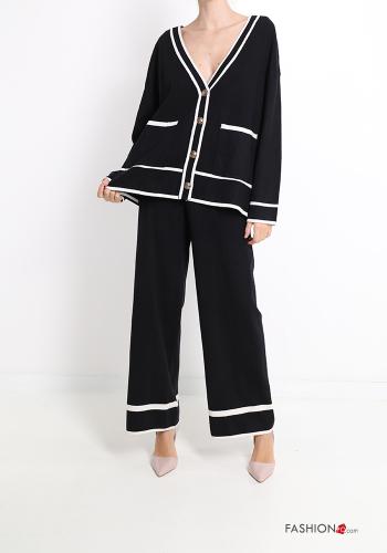 Conjunto escote en v con botones - ph 1